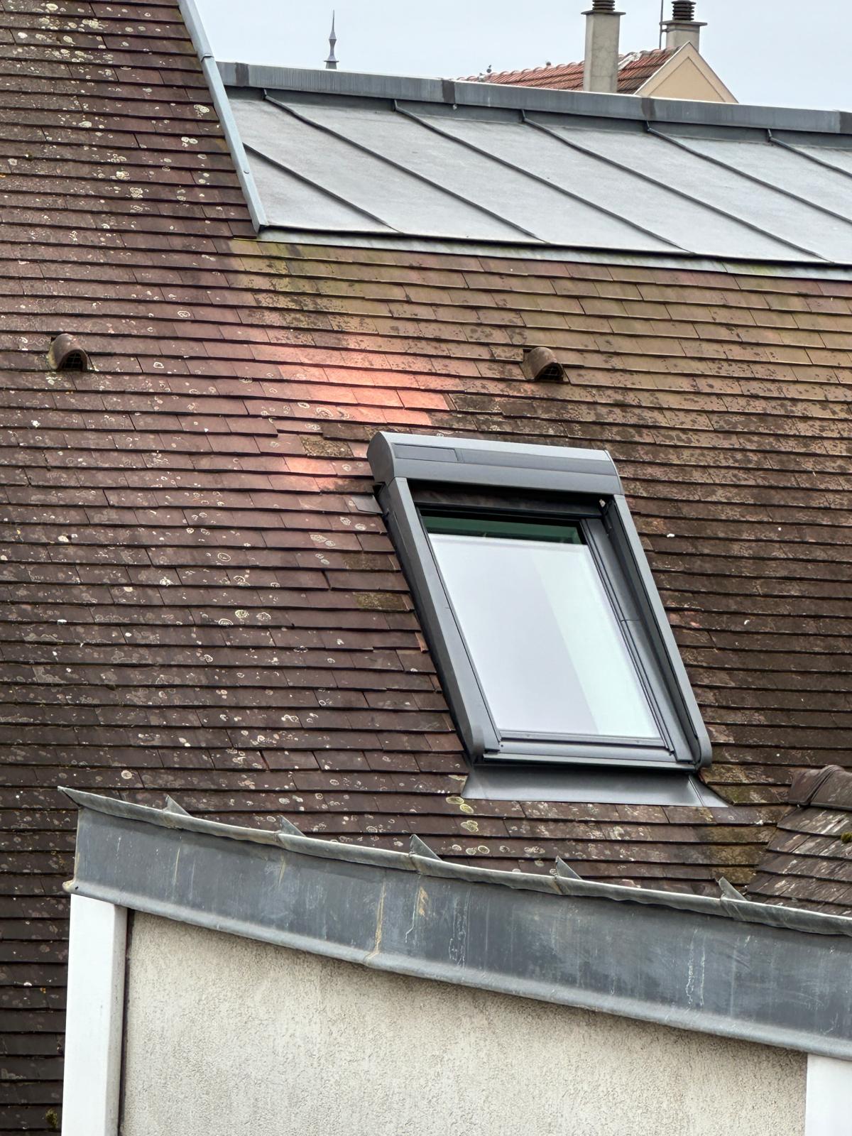 Fenêtres de toit (type Velux) — chantier réalisé par Le QG de l'Habitat Fenêtres de toit (type Velux) — chantier réalisé par Le QG de l'Habitat