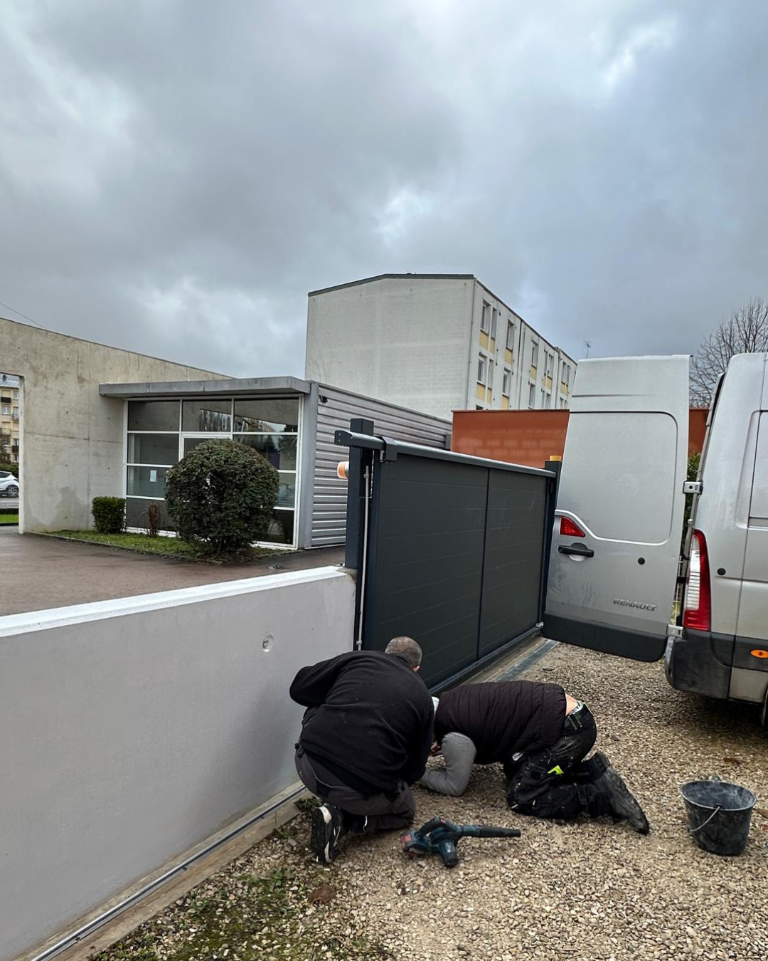 Clôtures & Portails — chantier réalisé par Le QG de l'Habitat